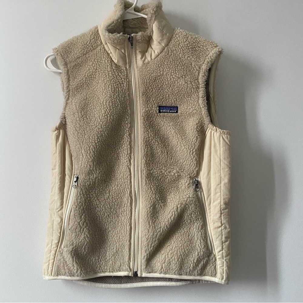 Patagonia Retro Pile Vest - Cream